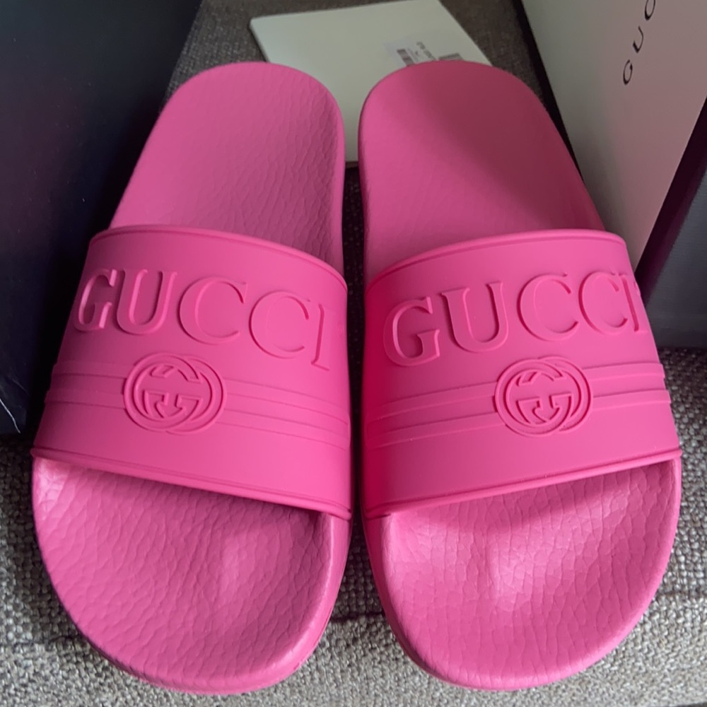 Gucci Logo Slides sz. 36